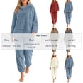thumbnail image 3 of Elvqul Women's Pajama Set — Made with Plush Fleece Material for Cozy Evenings, 3 of 3