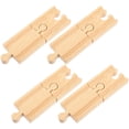 thumbnail image 1 of Adaptadores de accesorios para vías de tren, 8 piezas, juego de madera, juguetes, juguetes creativos, fáciles de limpiar, ferrocarril, 1 of 6