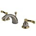 thumbnail image 3 of Kingston Brass Royale Deux Poignées 4 "à 8" Mini Robinet de Toilette Répandu avec Laiton Pop-up, 3 of 4