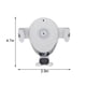 thumbnail image 3 of Cargador inalámbrico rápido de 15W y soporte para teléfono - Almohadilla de carga Qi con sujeción automática y protección contra sobrevoltaje y altas temperaturas para iPhone y Android, 3 of 9