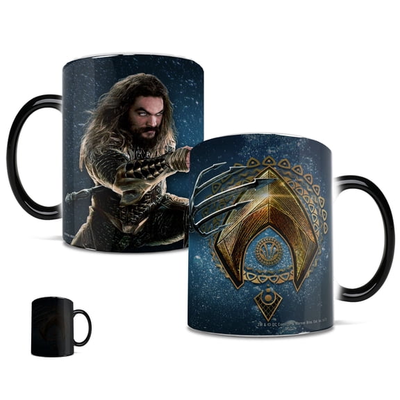 Justice League (Aquaman Logo) Morphing Mugs® Heat-Sensitive Mug MMUG704