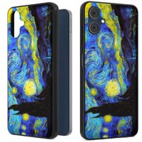 CoverON Art Design For Samsung Galaxy A06 Phone Case, Flexible Rubber Slim TPU Cover, Starry Night