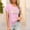 A870 Pink, variant on Easter T-Shirt for Women Cute Pastel Bunny Rabbit Graphic Short Sleeve Crewneck Soft Breathable Cotton Blend Casual Holiday Graphic Tee Top