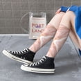 thumbnail image 3 of Lsque Rose Gold Glitter Splatter Printed Crew Socks Men's Women's LightWeight Thin Casual Calf Socks ,Knee High Socks,Cotton Socks, 3 of 9