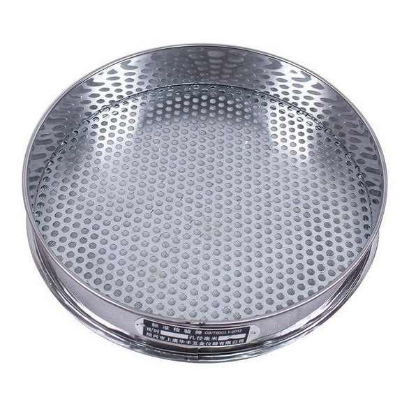 Oraceous Stainless Steel Mesh Soil Sifter Soil Rocks Compost Soil Sieve Gravel Soil Sifter Soil Sand Sifter Gardening Sifting for Soil Dirt Rocks Gravel 20cm