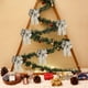 thumbnail image 5 of Adornos navideños, adornos navideños, regalos navideños, lazo de copo de nieve navideño, decoración navideña, lazo colorido, lazo de poliéster., 5 of 6