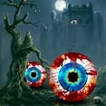 thumbnail image 4 of Decoraciones de Halloween,Globo ocular fantasma inflable de Halloween de 15,7 pulgadas con control remoto con batería incorporada Luz LED que cambia de color RGB, 4 of 6