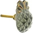 thumbnail image 4 of Pineapple Ceramic Knob (Set Of 6)  Pineapple Shape Knobs Pull And Push For Handles, Cabinet, Drawer, Door, Wardrobe, Home Interior Decorative Item, 4 of 5