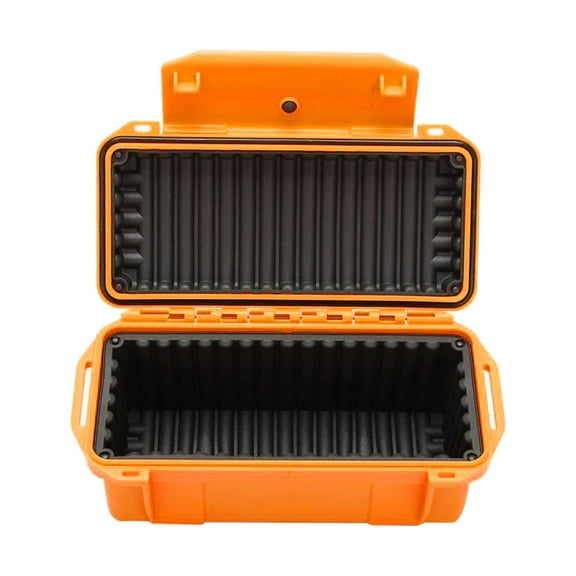 Axioma Shockproof Sealed Safety Case Toolbox Waterproof Tool Box Instrument Case with Orange