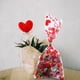 thumbnail image 2 of KAKOWELY 100 bolsas transparentes para dulces de San Valentín, 2 of 5