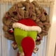thumbnail image 3 of Corona De Navidad Corona De Puerta De Ladrón Corona De Decoración Navideña De Navidad Cómo robó La Corona De Navidad Corona Colgante De Puerta De Arpillera para Fiesta En El Hogar Interior, 3 of 5