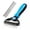 1A - Blue, variant on Clearance! Pet Grooming Brush Combo - Orange Deshedding Brush with Metal Comb for Detangling and Dematting Long, Matted Fur on Cats and Dogs