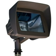 Dabmar Lighting Cast Aluminum Directional Area Flood Light with Hood- Bronze