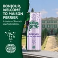 thumbnail image 3 of Maison Perrier Forever Blackberry Sparkling Water, 11.15 fl oz, 24 Pack Cans (3 Pack of 8), 3 of 13