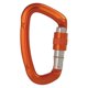 thumbnail image 3 of Mosquetón de aluminio para acampar al aire libre, escalada, hamaca, hebilla de bloqueo naranja Sywqhk Para Estrenar, 3 of 7