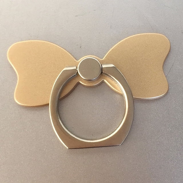 Anillo de soporte para teléfono móvil dorado, rotación de 360°, soporte universal para smartphone de 180°, soporte de anillo con lazo para teléfono y tableta