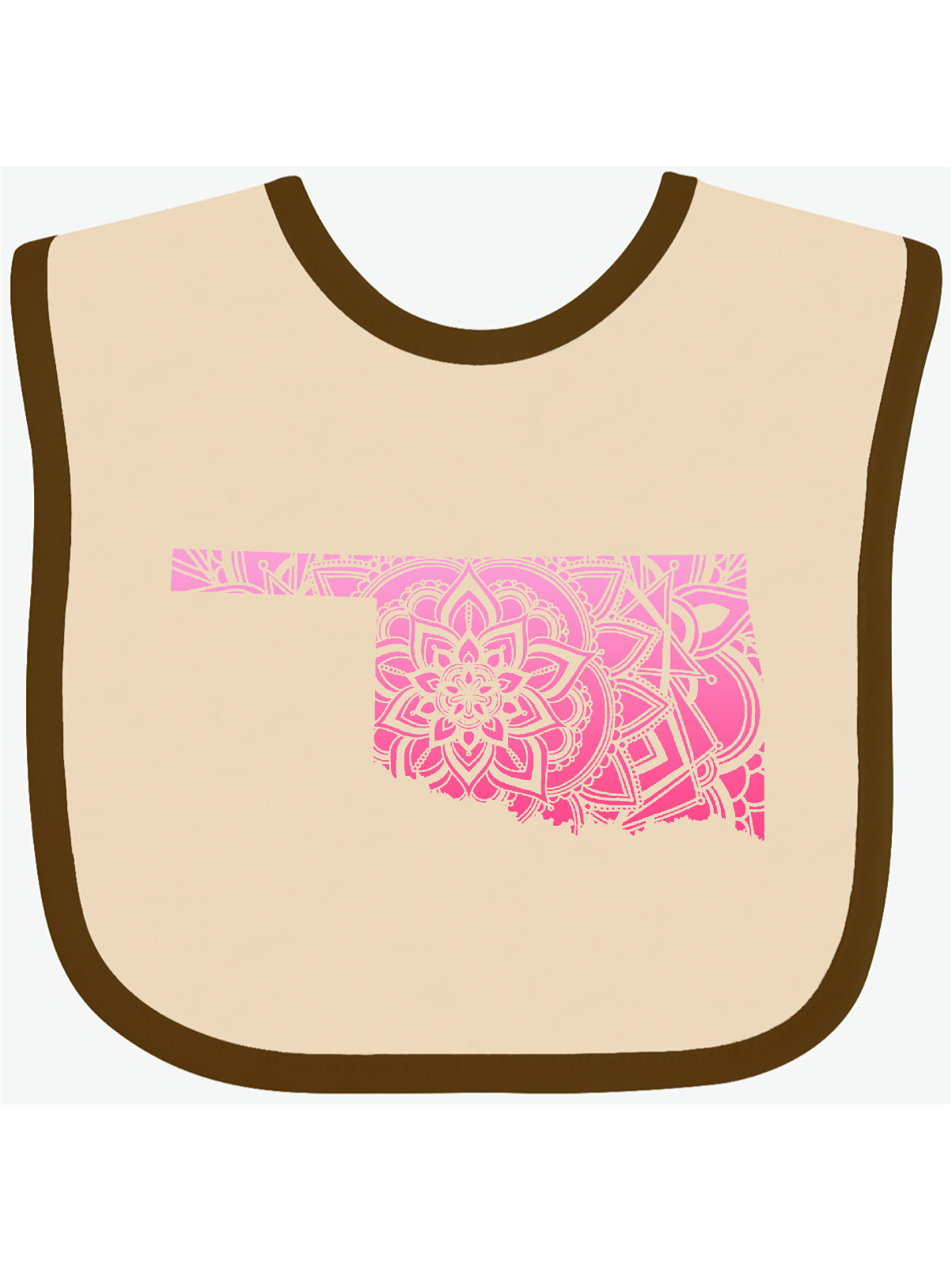 Download Oklahoma Silhouette Mandala Baby Bib - Walmart.com ...