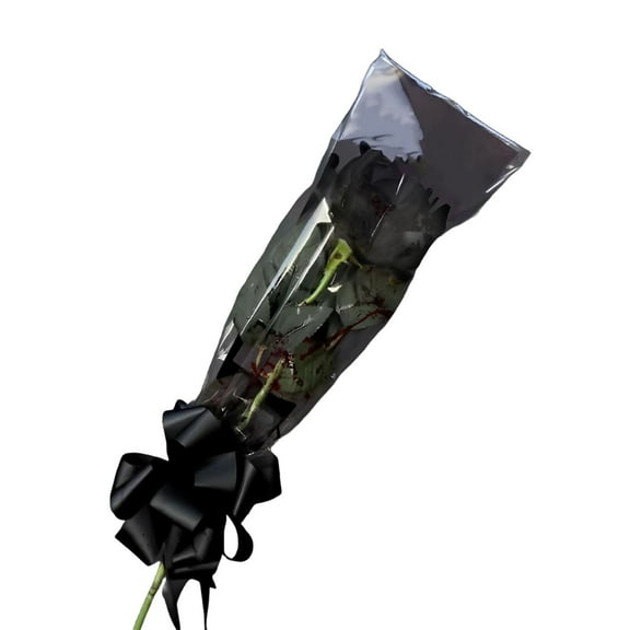Gothic Halloween Rose Bouquet – Artificial Black/Red Roses for Horror Party Home Decorations