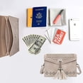 thumbnail image 2 of Bandolera SeoSto para mujer, con borlas, para teléfono móvil, 2 of 9