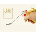 thumbnail image 4 of Stainless steel spoon and fork Removable anti-shake auxiliary tableware (fork), 4 of 5