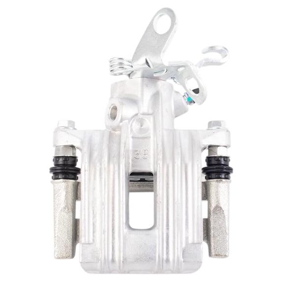 TRQ Rear Left Brake Caliper w/Bracket Drivers Side Compatible with 2010-2013 Audi A3 A3 Quattro 2012-2013 Volkswagen Beetle 2011-2016 Eos 2010-2014 Golf 2011-2014 GTI Jetta 2012-2015 Passat