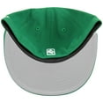 thumbnail image 5 of Men's New Era Kelly Green Boston Celtics Official Team Color 59FIFTY Fitted Hat, 5 of 6