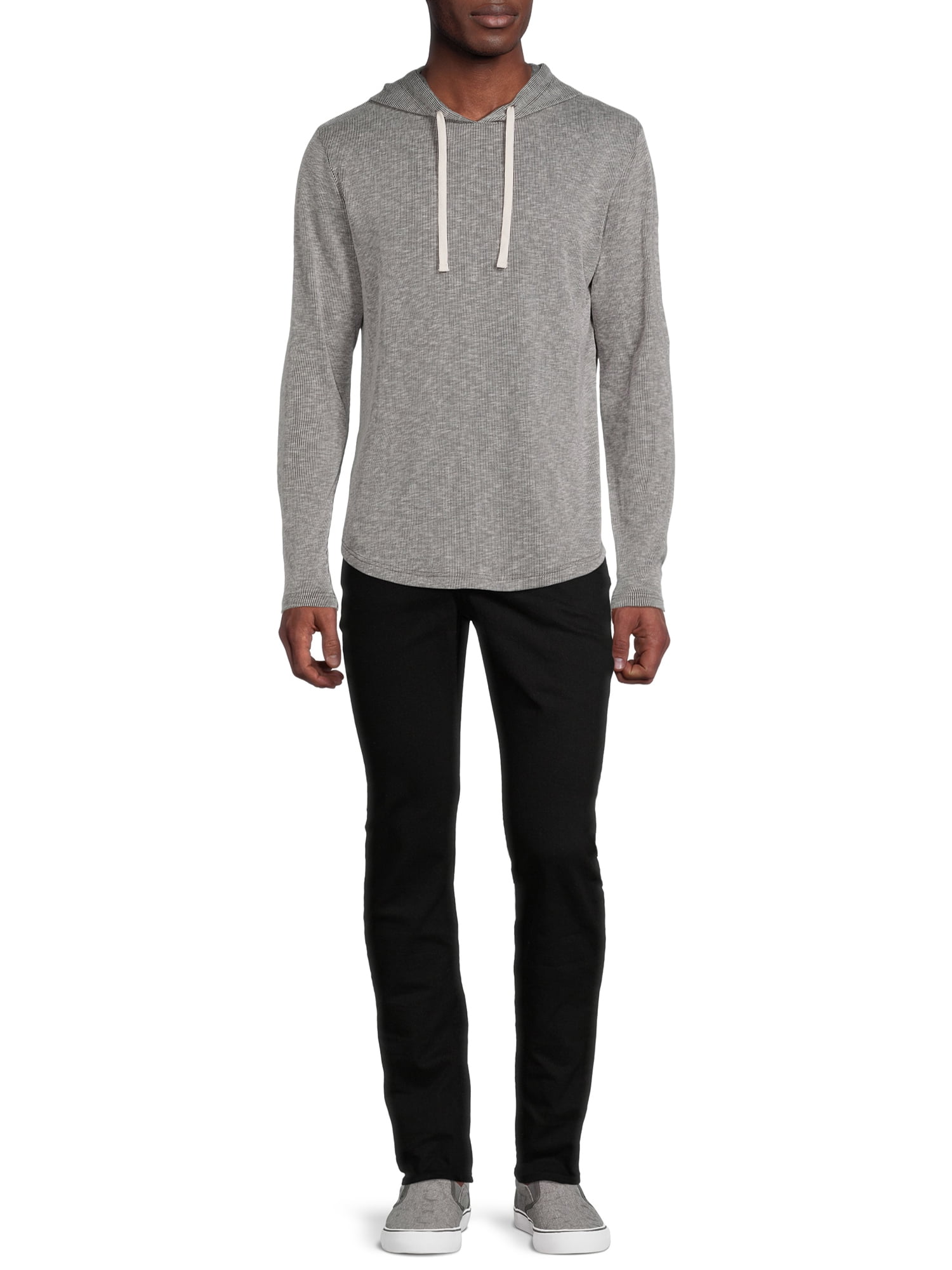 No Boundaries Men's and Big Men's Lightweight Hoodie, up to size 5XL