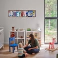 thumbnail image 5 of Garloy Vintage Love You More Wall Art Decor Love You More Metal Tin Sign Street Signs Metal Tin Signs Home Bar Coffee Metal Tin Signs Above Door Wall Decor Metal Wall Art Decor 1 Pack 15.7 x 4 Inches, 5 of 8