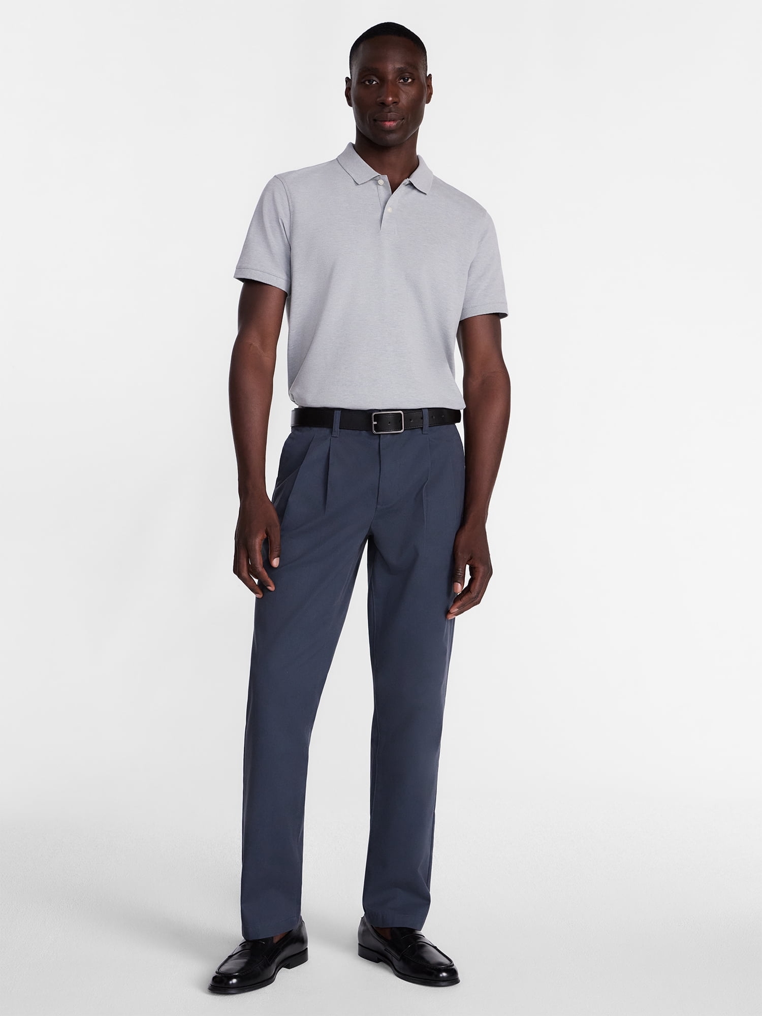 George Men's and Big Men's Classic Fit Pique Polo with Short Sleeves, Sizes XS-3XL, LT-4XLT, 2XB-6XB
