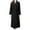 Black, variant on Luxalzxs Robes for Women Waffle Knit Bathrobe Soft Lightweight Full Length Loungewear Soft Kimono Spa Knit Long Bathrobe Pajamas with Pockets and Belts