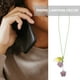 thumbnail image 5 of 2 piezas Correas de teléfono celular Flower Cadena de llave Ornament Phone Lanyard Decoración para mujeres, 5 of 8