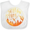 thumbnail image 3 of Inktastic Yellowstone National Park- Mountains Boys or Girls Baby Bib, 3 of 4