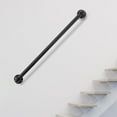 thumbnail image 3 of 3Ft Metal Handrail Stairs Wall-Mounted Railing Indoor Outdoor Wall Balustrade, 3 of 20