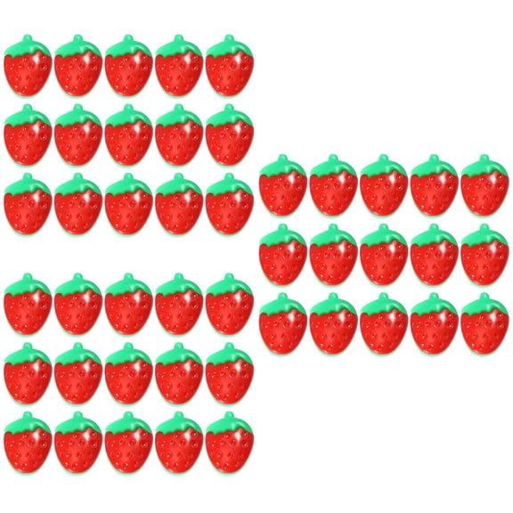 unbranded 300 pcs  Red Strawberry Buttons Plastic Buttons DIY Handcraft Accessary for DIY Sewing Clothes Shoes