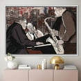 thumbnail image 6 of Saxophone Wall Decor, Jazz Music Canvas Art, Jazz Artwork, Jazz Musicians Painting, Piano Wall Decor, Musical Instruments Art Canvas, Canvas Wall Decor - White Framed, 6 of 9