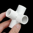 thumbnail image 6 of Indoor Water Pipes Stereoscopic 20mm 25mm 32mm 50mm Connector PVC Pipe Connector Water Pipe 20MM 6 WAY, 6 of 8