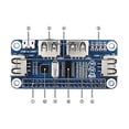 thumbnail image 3 of Hub USB 4 Puertos Waveshare Blanco con USB a UART Integrado para Raspberry Pi Zero/Zero W/B+/2B/3B/3, 3 of 6