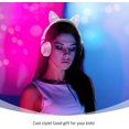 thumbnail image 4 of ONTA Kids Headphones with Cute LED Glowing Cat Ears,Foldable, Noise-Canceling and Adjustable Toddlers Headphones for Boys and Girls (Grayish), 4 of 6