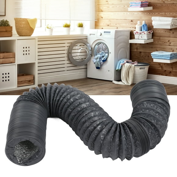 Flexible Aluminum Ducting,  Sealing Ventilation Duct with Clamp for Tent 6in