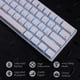 thumbnail image 5 of Teclado mecánico para juegos de 82 teclas con eje cian blanco claro único Xemadio HMKY240, 5 of 9
