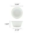 thumbnail image 2 of Excellante Melamine ramekin collection 4 oz, 3 3/8" smooth ramekin, white-retail pack, comes in pack of 12, 2 of 2