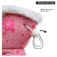 thumbnail image 6 of Apakowa Girls Insulated Warm Lined Winter Snow Boots Water Resistance (Toddler/Little Kid), 6 of 8
