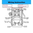thumbnail image 4 of Control del interruptor de presión del compresor de aire 90-125 PSI 26 A, 4 of 5