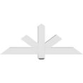 thumbnail image 4 of 48"W x 18"H x 4"D x 4"F, 9/12 Pitch, Kennewick Architectural Grade PVC Gable Bracket, 4 of 8