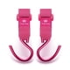 thumbnail image 2 of Buggy Hook Think King Mighty para cochecito y silla de ruedas, paquete de 2 unidades, color rosa, 2 of 6