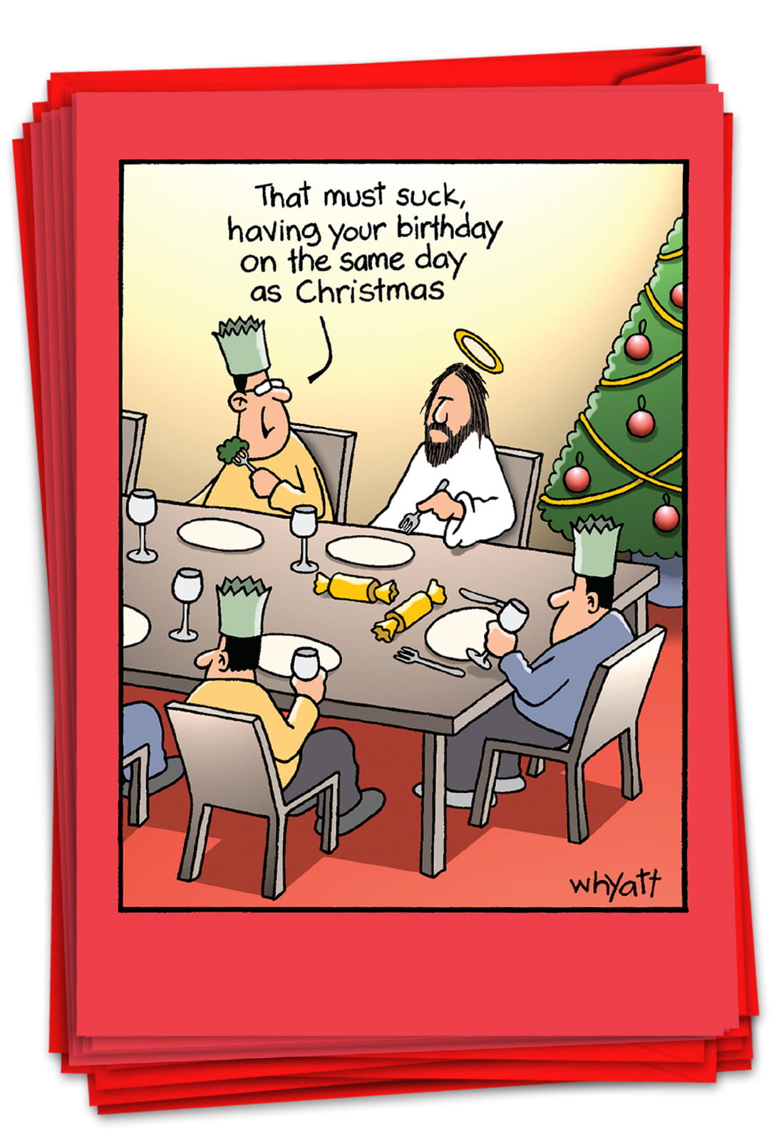 Jingle Bell*nd Merry Christmas Xmas Humour Card Funny Christmas Card 