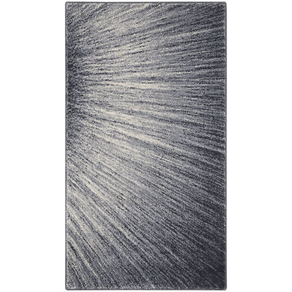 Nourison Home Moroccan Celebration Ombre Indoor Area Rug - 2'2" x 3'9" Blue/Grey