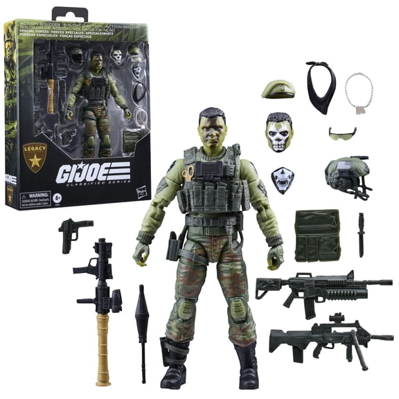 G.I. Joe Classified Series Legacy Collection: Action Soldier - Special Forces, 6” Action Figure
