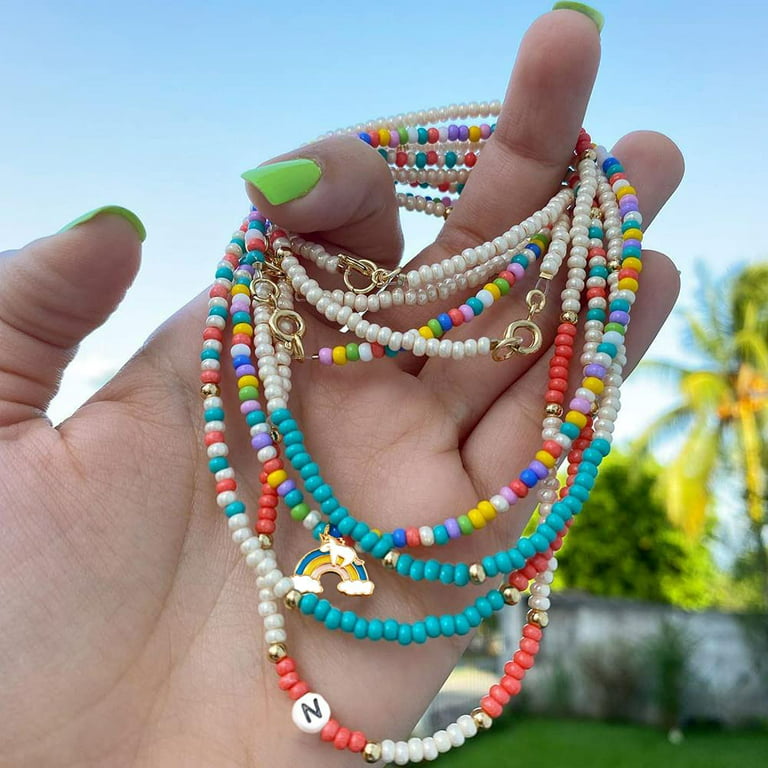 MMTX Mini Glass Beads 3 mm, 10,000 Pieces Beads Set DIY Friendship