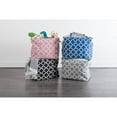 thumbnail image 2 of DII Polyester Bin Lattice Black Rectangle Medium 16x10x12, 2 of 4